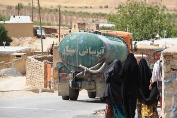 دستگاه تانکر آبرسانی سیار برای سیستان و بلوچستان