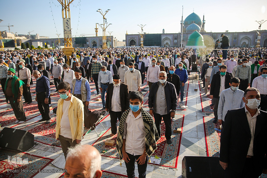 نماز حرم مطهر رضوی