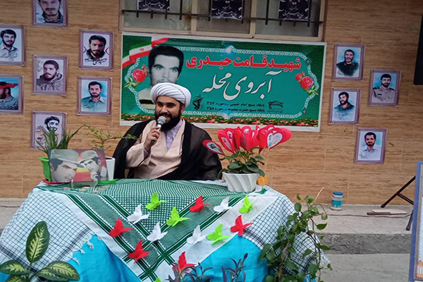 مراسم آبروی محله به یاد شهید حیدری در نصیرشهر رباط کریم برگزار شد + عکس