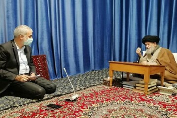 آیت&zwnj;الله علوی گرگانی در دیدار با وزیر آموزش و پرورش