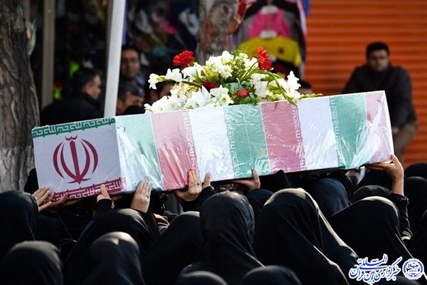 مادر شهید هزار مهدی&zwnj;وند 