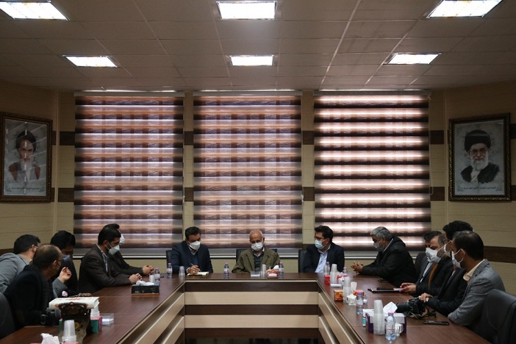 نشست مدیرکل میراث فرهنگی با شهردار نی ریز