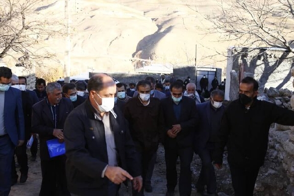بازدید از مناطق زلزله زده کوهرنگ