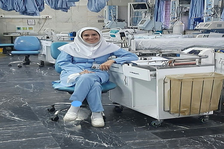 سمیه علی نژاد، پرستار بیمارستان شهیدمدنی تبریز