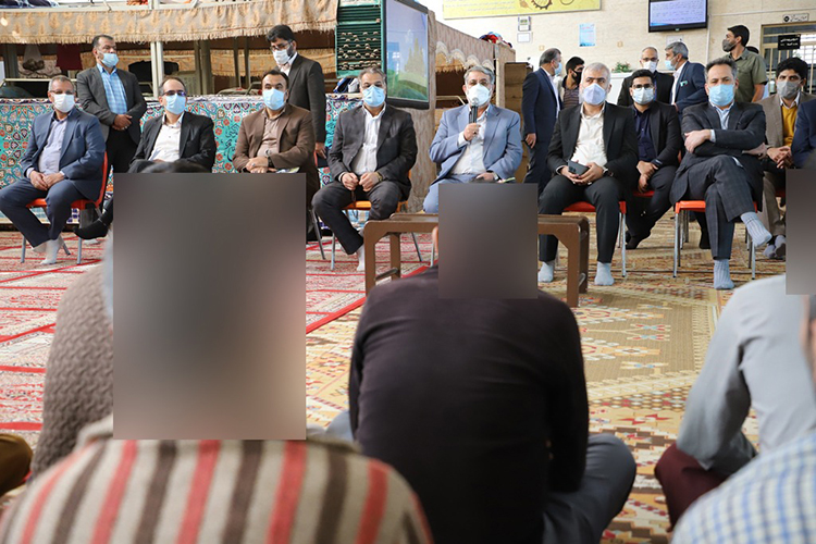 بازدید دادگستری و قضات یزدی از زندان مرکزی 