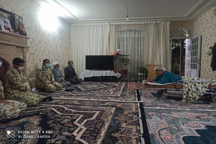 تجلیل از جانباز 70 درصد دفاع مقدس، تیپ 55 هوابرد