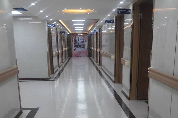 استانداردسازی بخش جراحی بیمارستان آتیه همدان
