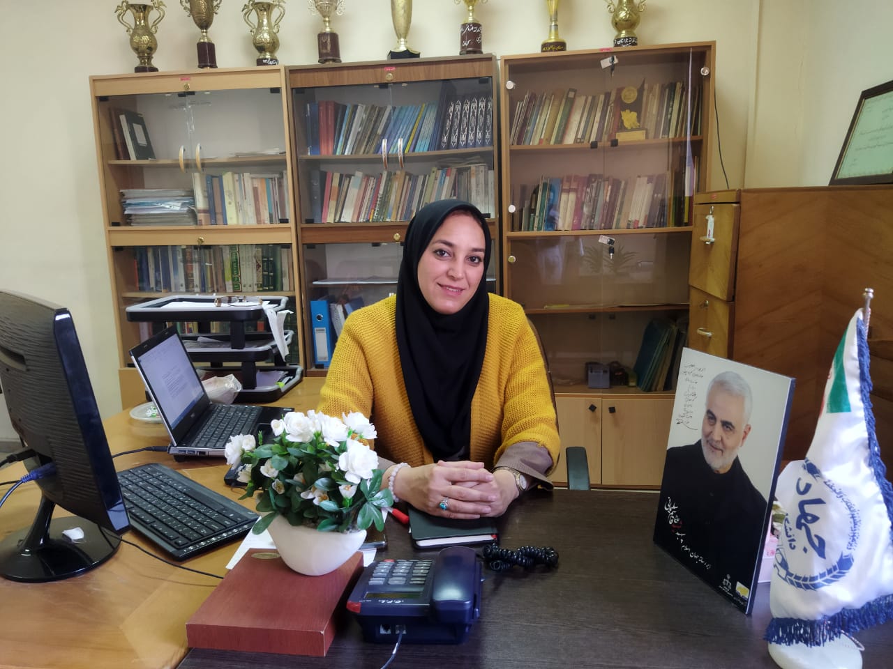 مریم بیجامی مدیر سازمان انتشارات جهاد دانشگاهی کرمان مریم بیجامی مدیر سازمان انتشارات جهاد دانشگاهی کرمان