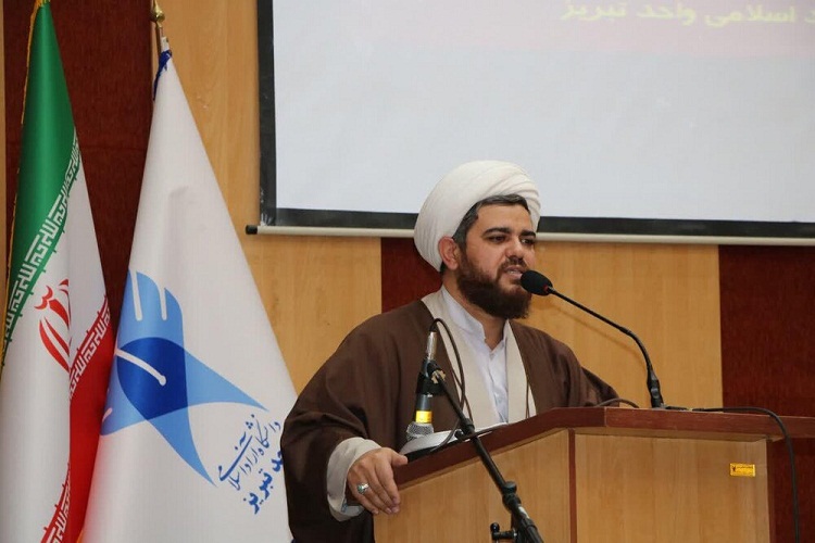 حجت الاسلام شمسی، مسئول نهاد نمایندگی مقام معظم رهبری در دانشگاه آزاد آذربایجان&zwnj;شرقی