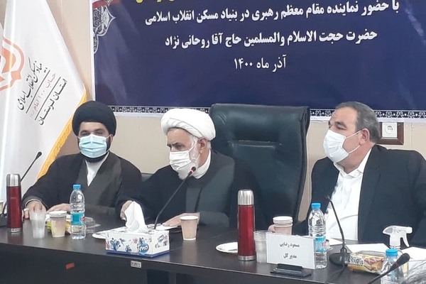 حجت&zwnj;الاسلام حسین&zwnj;روحانی&zwnj;نژاد، نماینده ولی&zwnj;فقیه در بنیاد مسکن، ظهر سه&zwnj;