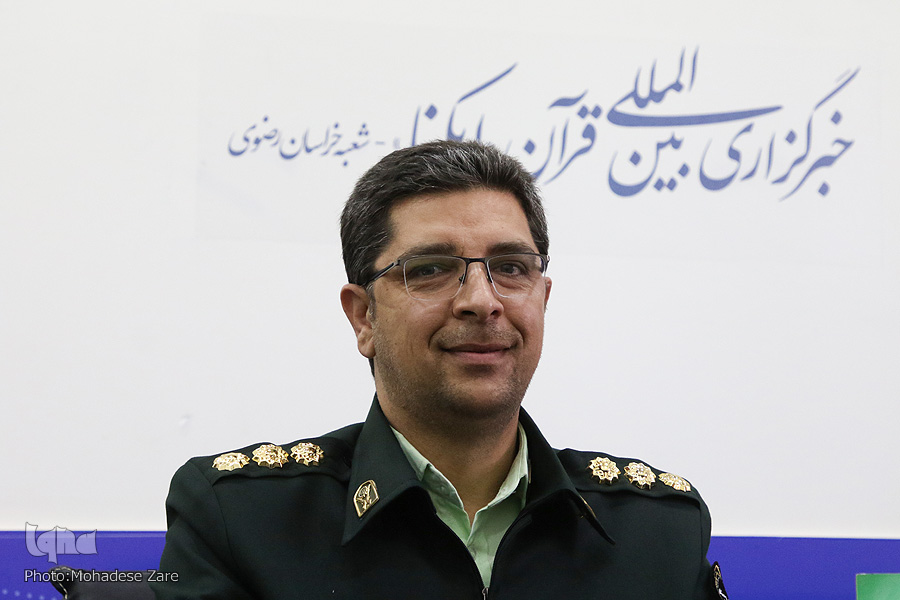 سرهنگ هادی ربانی، رئیس مرکز تحقیقات کاربردی نیروی انتظامی خراسان رضوی