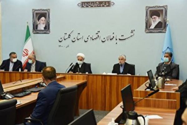  نشست فعالان اقتصادی گلستان با رئیس قوه قضائیه