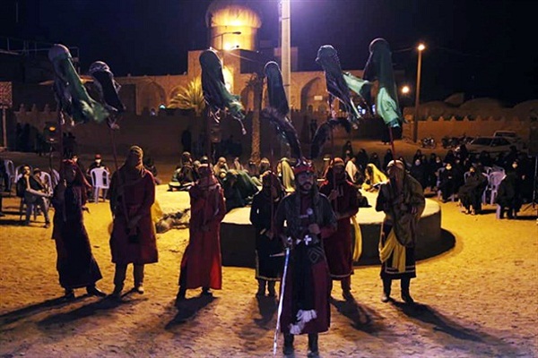 مراسم تعزیه خوانی ده زیار کرمان