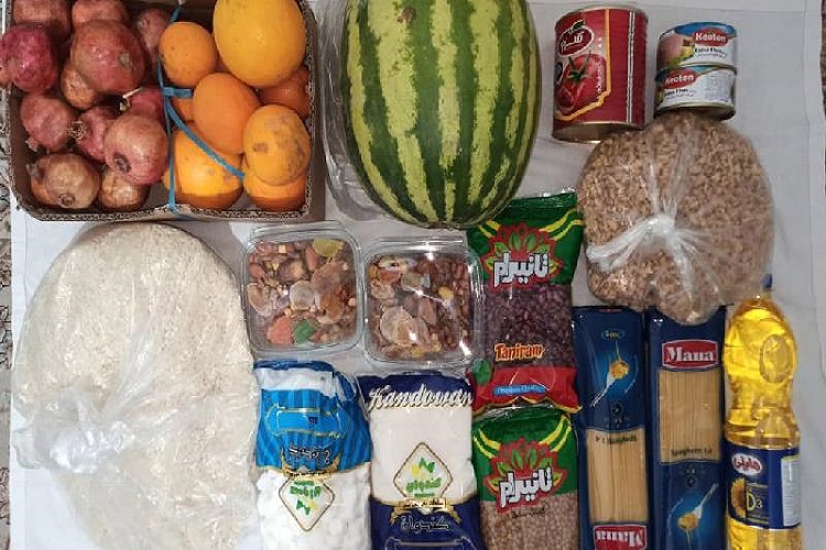 بسته معیشتی یلدایی بسته معیشتی یلدایی