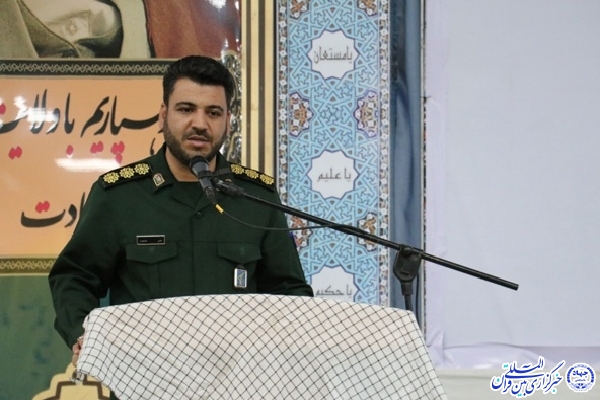 سرهنگ علی فرخنده، مسئول سازمان بسیج علمی، پژوهشی و فناوری خراسان&zwnj;جنوبی 