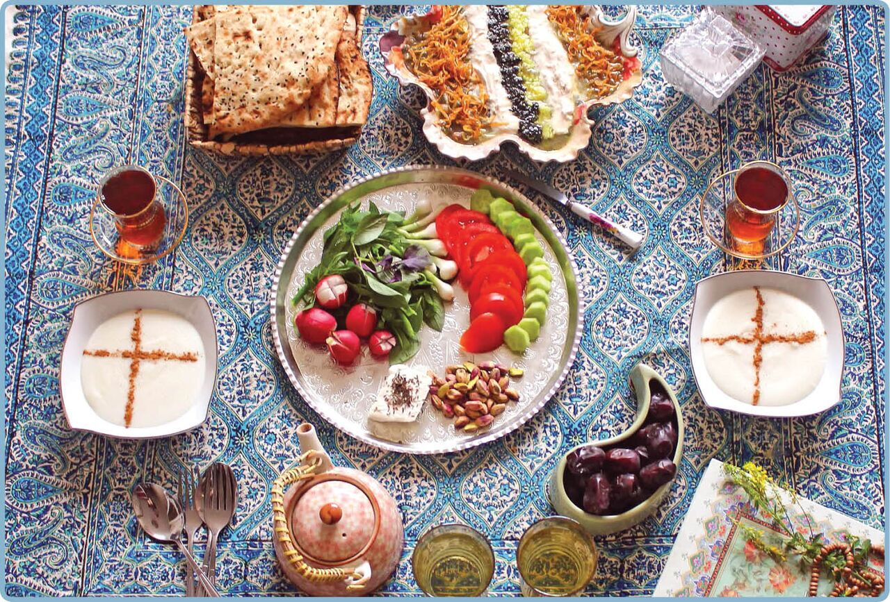 تغذیه ماه رمضان