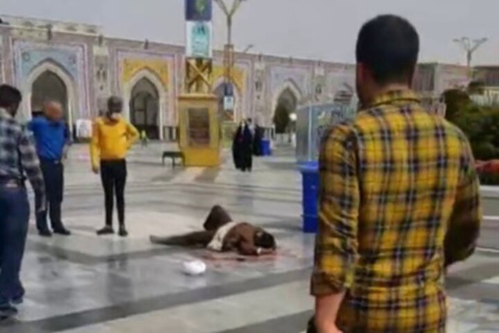 حادثه حرم مطهر رضوی روحانی شهید