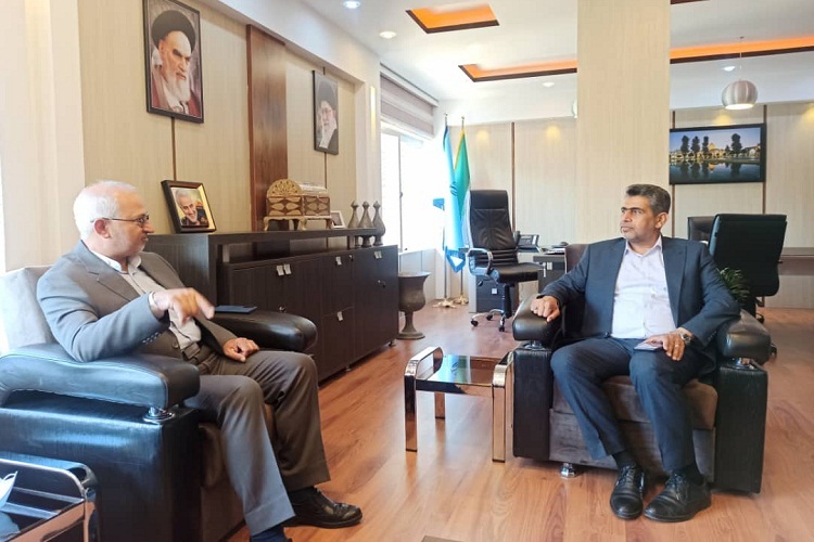 دیدار مدیرعامل نمایشگاه های بین المللی فارس با سرپرست میراث فرهنگی 