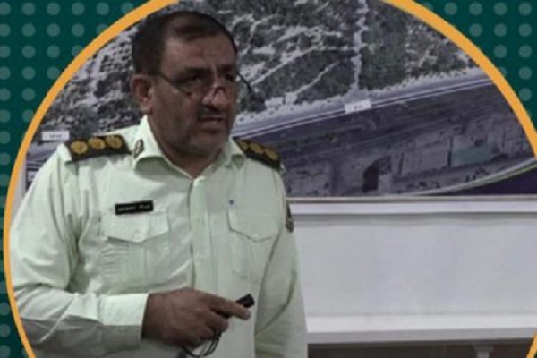 حبیب الله منصوري متين جانشین فرمانده انتظامی قم