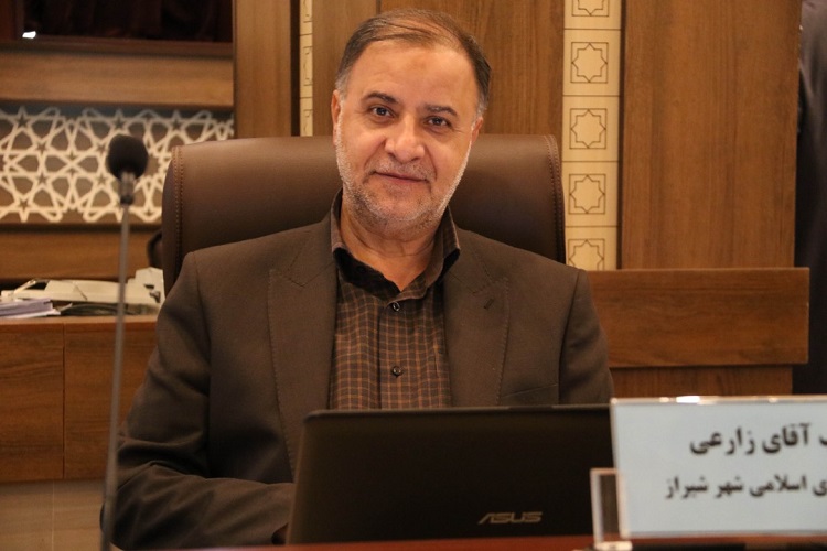 مسعود زارعی، رئیس کمیسیون سلامت، محیط زیست و خدمات شهری شورای اسلامی شهر شیراز