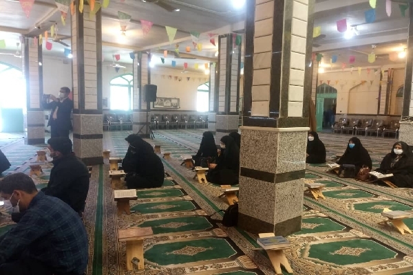 محفل جزءخوانی حسینیه شهر کیان
