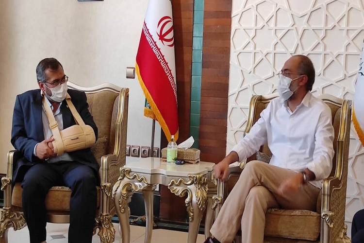 دیدار شهردار شیراز با کارگردان فیلم &laquo;موقعیت مهدی&raquo; 