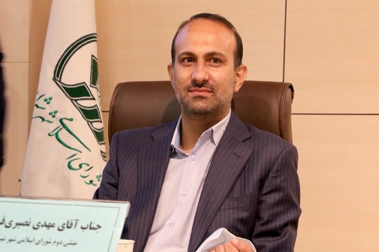 مهدی نصیری، رئیس کمیسیون هوشمندسازی شورای شهر شیراز