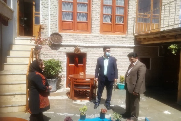 بازدید از اماکن بوم گردی کردستان