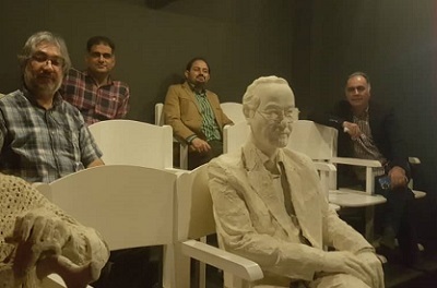 دیدار کمیته فرهنگی انجمن منتقدان سینمایی از موزه استاد انتظامی