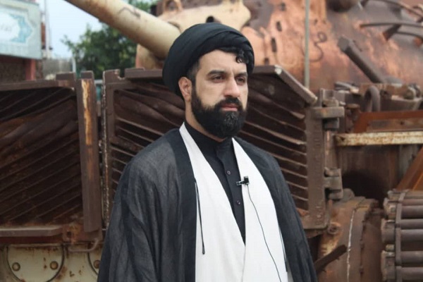 جت&zwnj;الاسلام سید میثم نبوی مسئول سازمان بسیج طلاب و روحانیون سپاه کربلای مازندران