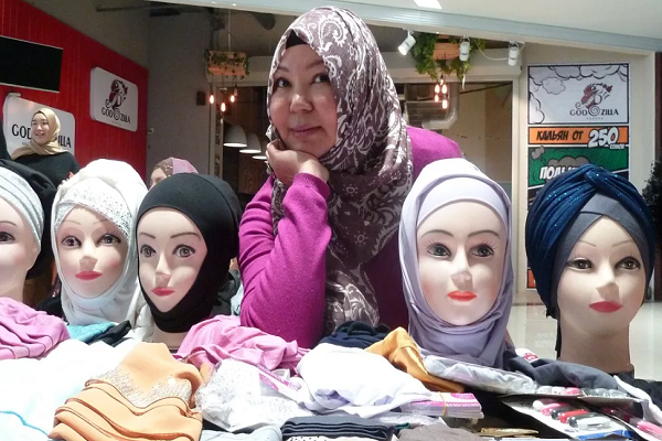 فروشگاه ملزومات حجاب در قرقیزستان