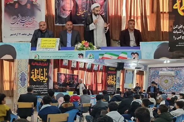 همایش نسل سلیمانی در آزادشهر با حضور حجت الاسلام طالبی رییس تبلیغات اسلامی آزادشهر