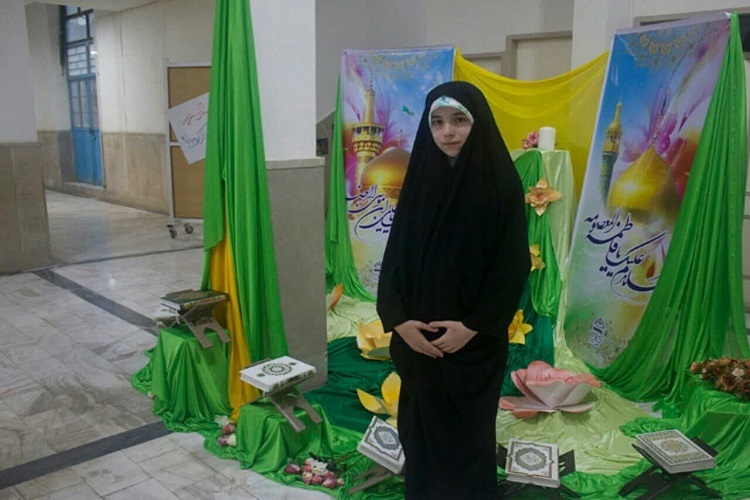 زهره وحدتی‌منش حافظ نوجوان همدانی