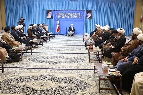 دیدار اساتید، مدیران و کادر اجرایی مدارس علمیه با امام جمعه یزد