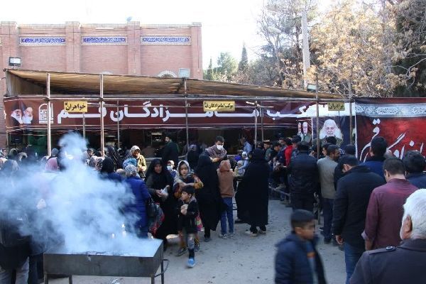 موکب امامزادگان قم در گلزار شهدای کرمان برپا می‌شود 