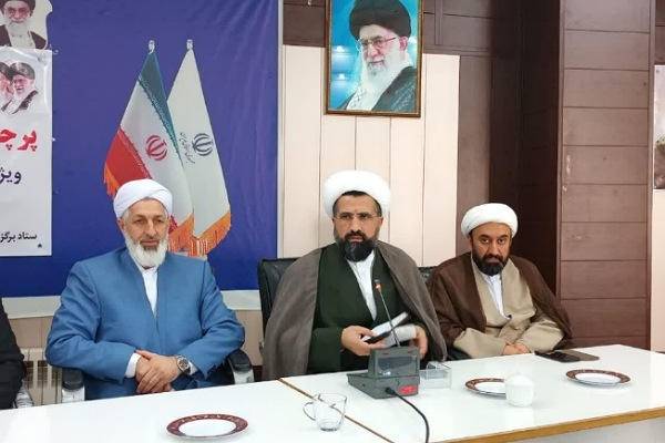 حجت الاسلام دماوندی امام جمعه انبارالوم در همایش پرچمداران بصیرت در آق قلا