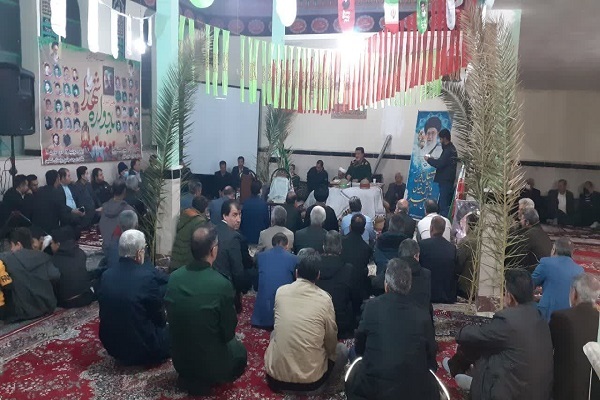 بزرگداشت سومین سالگرد شهادت سردار سلیمانی در طارم برگزار شد + عکس