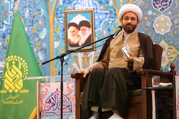 حجت‌الاسلام والمسلمین سعیدی‌آریا، سخنران حرم بانوی کرامت