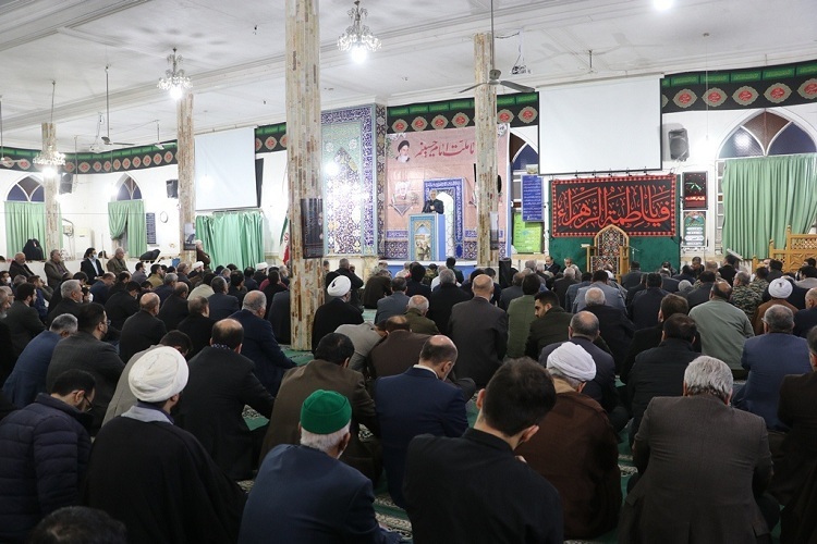 سومین سالگرد شهادت سردار سلیمانی در مسجد جامع لنگرود