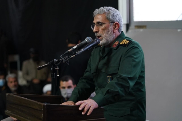 سردار اسماعیل قاآنی فرمانده نیروی قدس سپاه