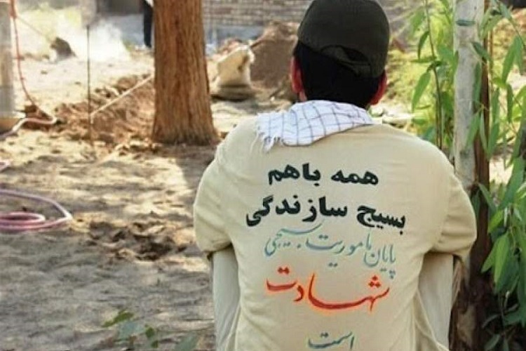 حمیدرضا علیرضایی مسئول بسیج سازندگی سپاه ناحیه اسدآباد