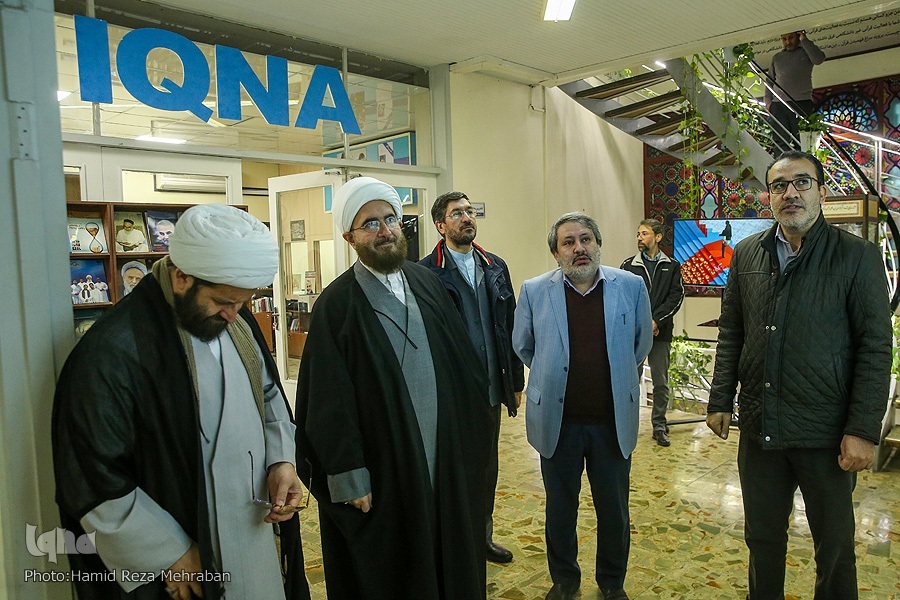 بازدید حجت‌الاسلام حاج‌ علی‌اکبری از ایکنا