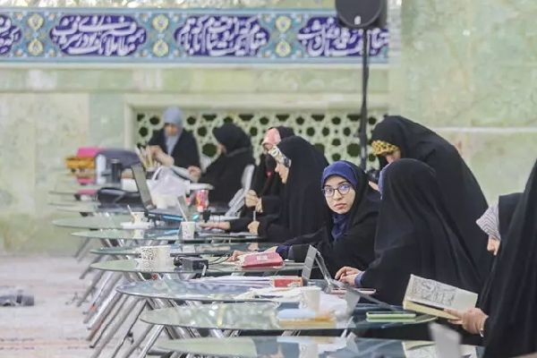 رویداد هنری «دختران فاطمه(س)» در حرم حضرت معصومه(س) برگزار شد