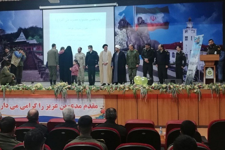 تجلیل از سربازان نمونه نیروی انتظامی گیلان