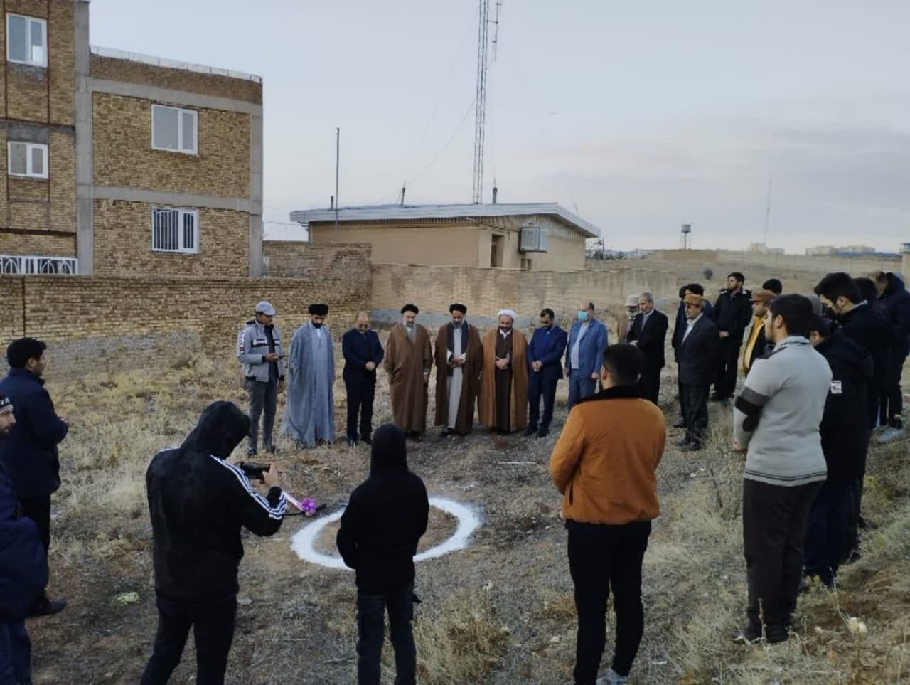 کلنگ زنی مؤسسه قرآنی بیت‌الاحزان بروجرد