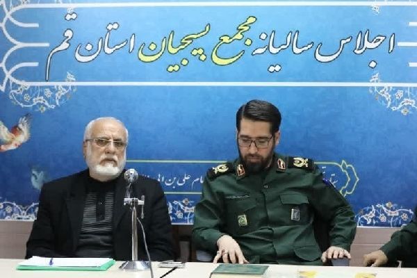 سیدرضا میرزاده، رئیس مجمع بسیجیان استان قم