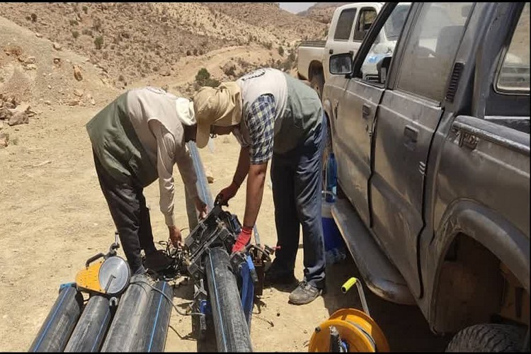 عملیات آبرسانی، بسیج سازندگی، روستاهای استهبان