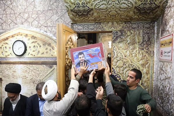 مراسم تشییع شهید حسن مختارزاده