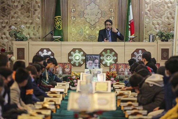 افتتاحیه طرح تلاوت «فرزندان قرآنی ـ مکتب سلیمانی»، حرم شاهچراغ(ع)