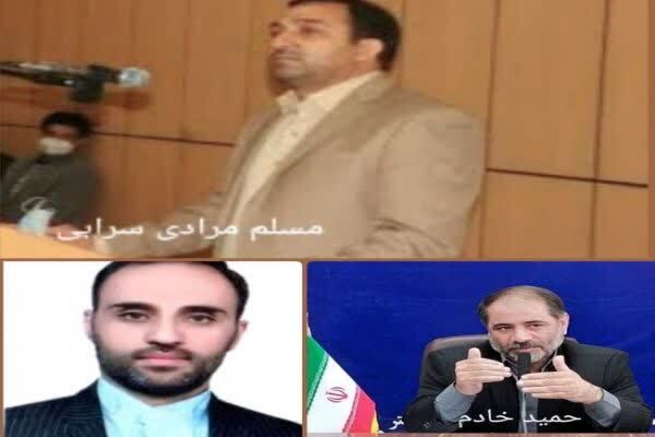 حکم انتصاب سه فرماندار در لرستان ابلاغ شد